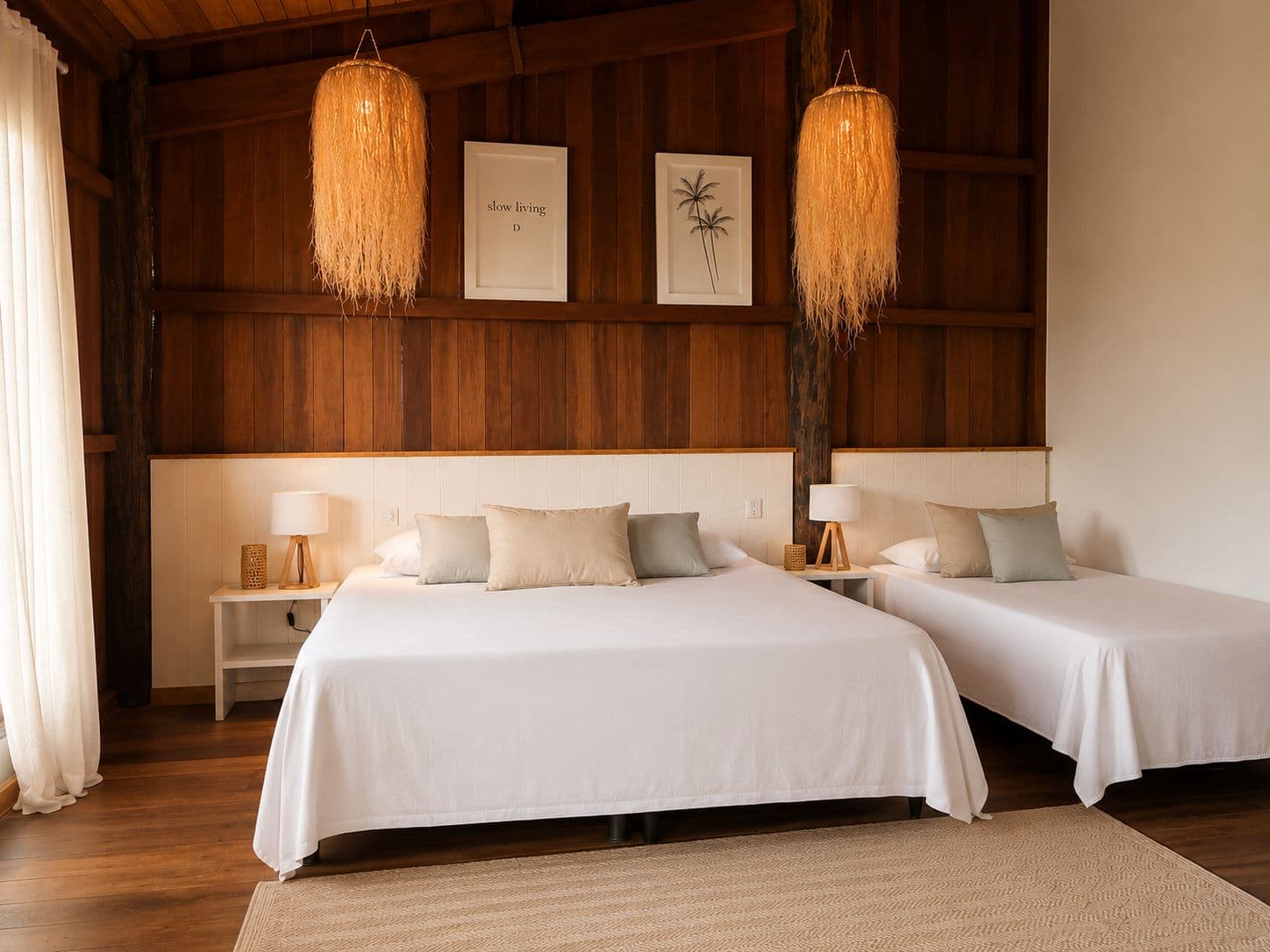 Interior de habitación privada